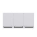 Armário de Cozinha Aéreo Colormaq Roma 3 Portas 52,5x105cm em Aço