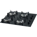 Cooktop à Gás Fischer Vidro Temperado 1519-5713 4 Bocas Bivolt Preto