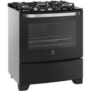 Fogão de Piso Mesa de Vidro Electrolux 5 Bocas 76GS Preto - Bivolt