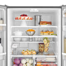 Refrigerador Brastemp Side Inverse BRO80 540 Litros Ice Maker Evox 110v