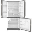 Refrigerador Brastemp Side Inverse BRO80 540 Litros Ice Maker Evox 110v