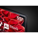 Smart TV LG 55" 55UN7100psa 4K UHD Wi-Fi Bluetooth HDR Inteligência Artificial Thinq Ai Google Assistente Alexa Iot