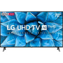 Smart TV LG 70'' 70UN7310 Ultra HD 4K WiFi Bluetooth HDR Inteligência Artificial ThinQ AI Smart Magic Google Assistente Alexa