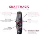 Smart TV LG 70'' 70UN7310 Ultra HD 4K WiFi Bluetooth HDR Inteligência Artificial ThinQ AI Smart Magic Google Assistente Alexa