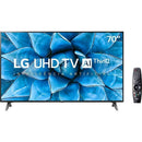 Smart TV LG 70'' 70UN7310 Ultra HD 4K WiFi Bluetooth HDR Inteligência Artificial ThinQ AI Smart Magic Google Assistente Alexa