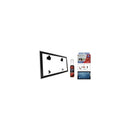 Suporte Fixo Universal Sbrub760 Para Tv Lcd, Led E Plasma Brasforma - Preto