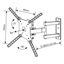 Suporte Para Tv Articulado De 10” A 55” Brasforma - SBRP1040
